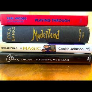BOOK BUNDLE - Celine Dion, Tyra Banks, Cookie Johnson, and more!